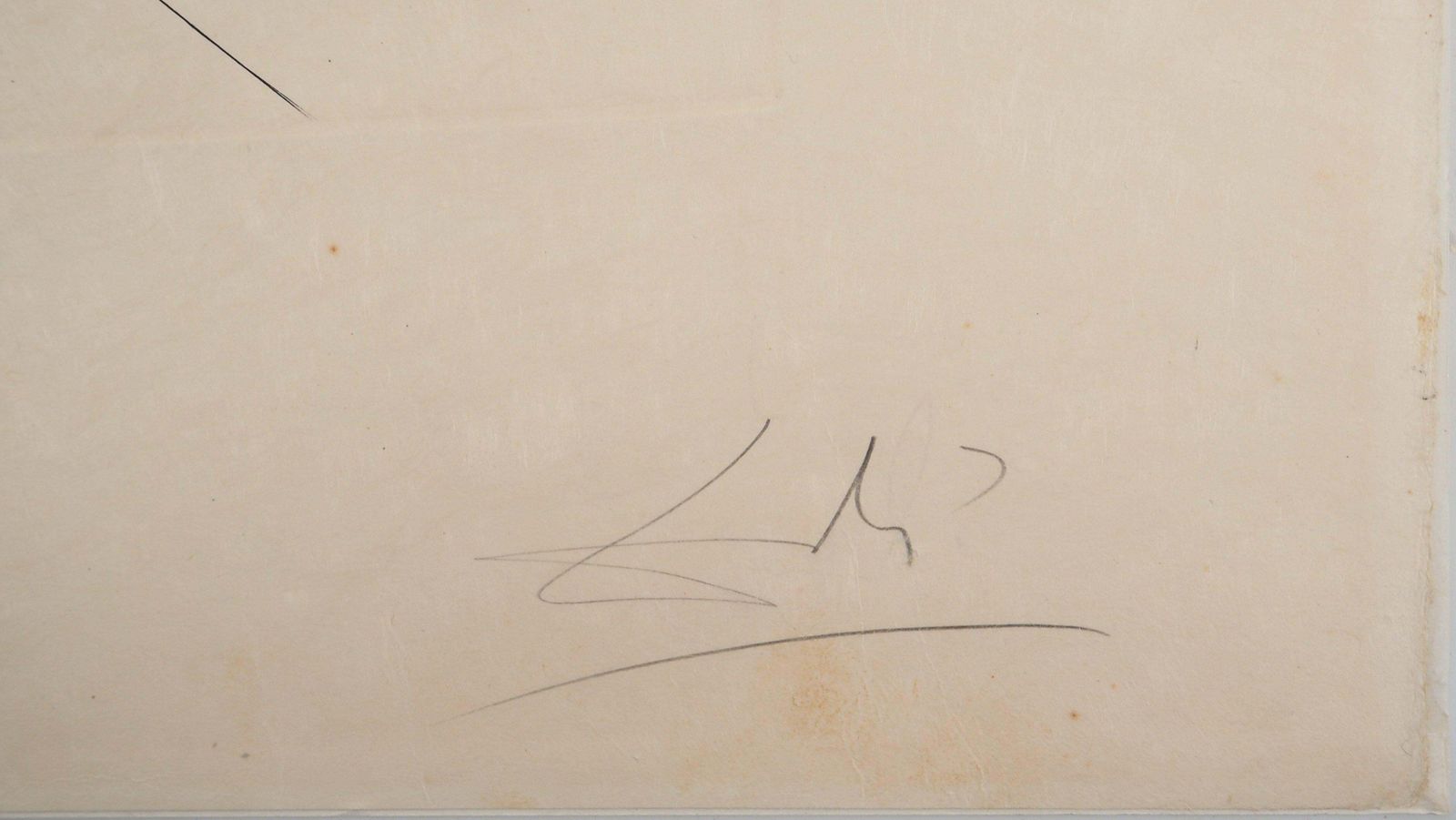 Salvador Dalí­Flordali : Surreal Tree, Fingers & Lips   Original Signed Etching (Field #68 3i)1969 photo furniture