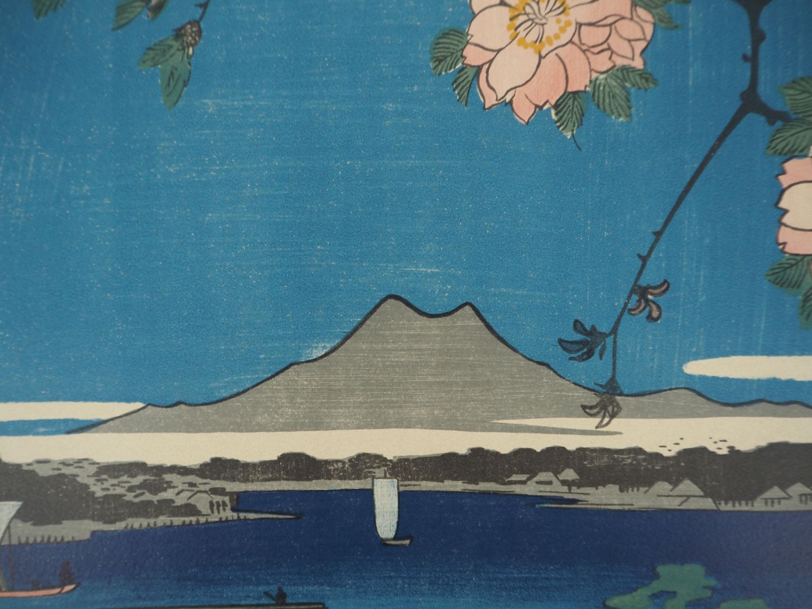 Japan, Suijin Shrine And Masaki On The Sumida River   Lithograph (Mourlot) photo Art