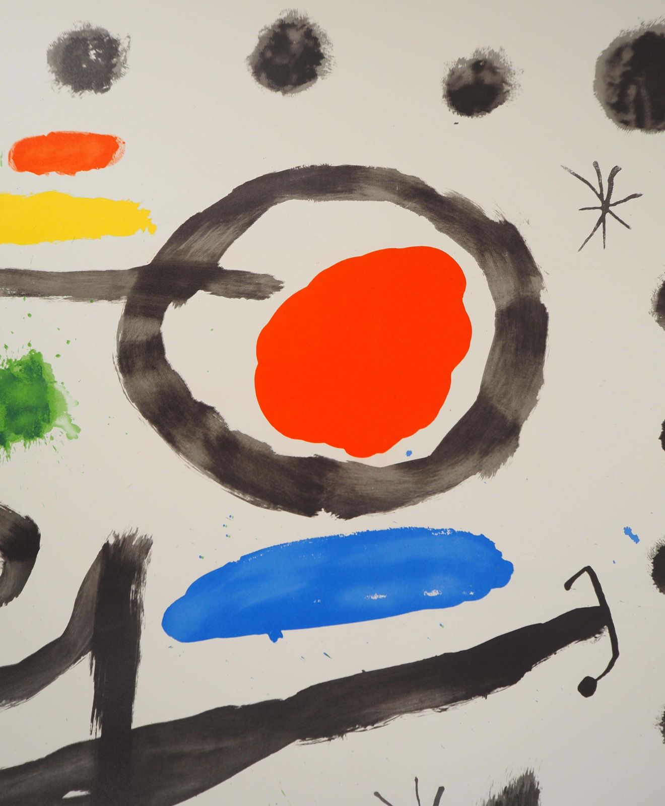 Joan Mirósurrealist Composition   Original Lithograph (Mourlot #355)1964 photo Art