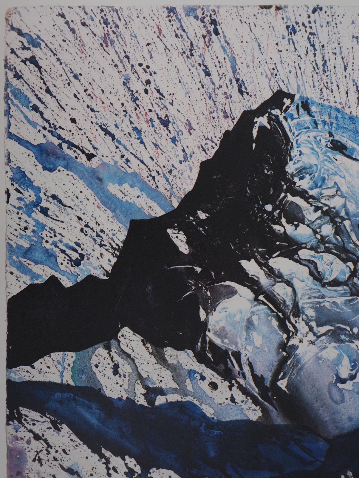 Salvador Dalí­Butterfly Suite : Les Alpes   Heliogravure   1969 (Field #69 2 C)1969 photo vinterior