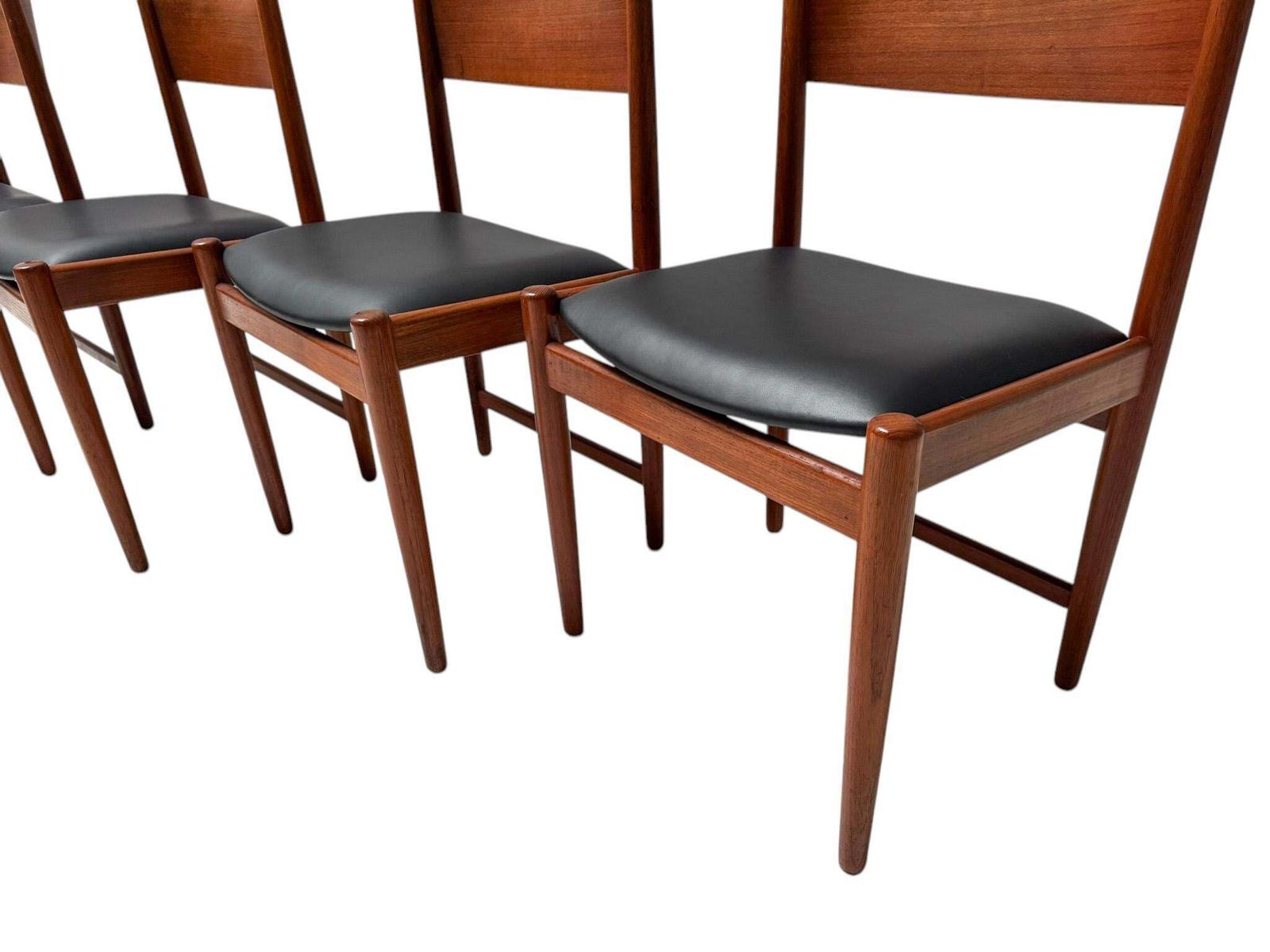 Four Mid Century Modern Dining Room Chairs By Kurt østervig For Sibast, 1960s photo vinterior