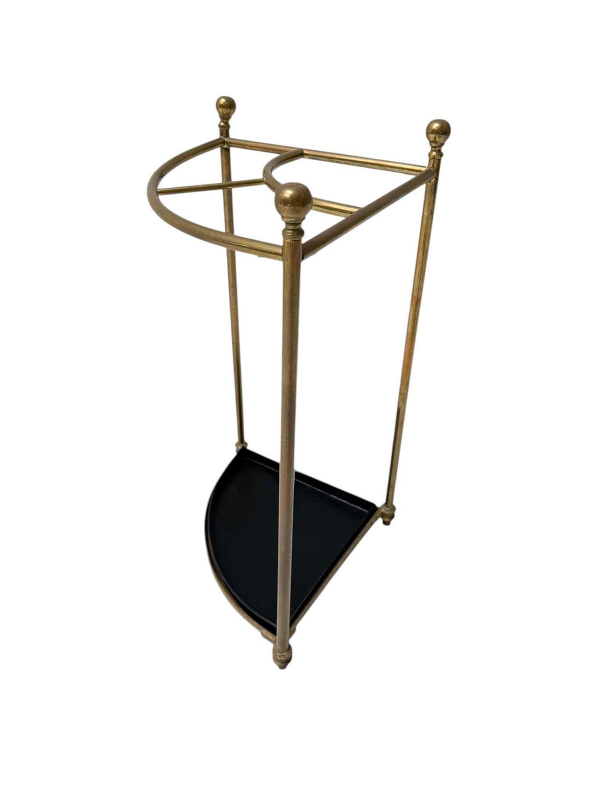 Hollywood Regency Brass Umbrella Stand, 1960s photo furniture
