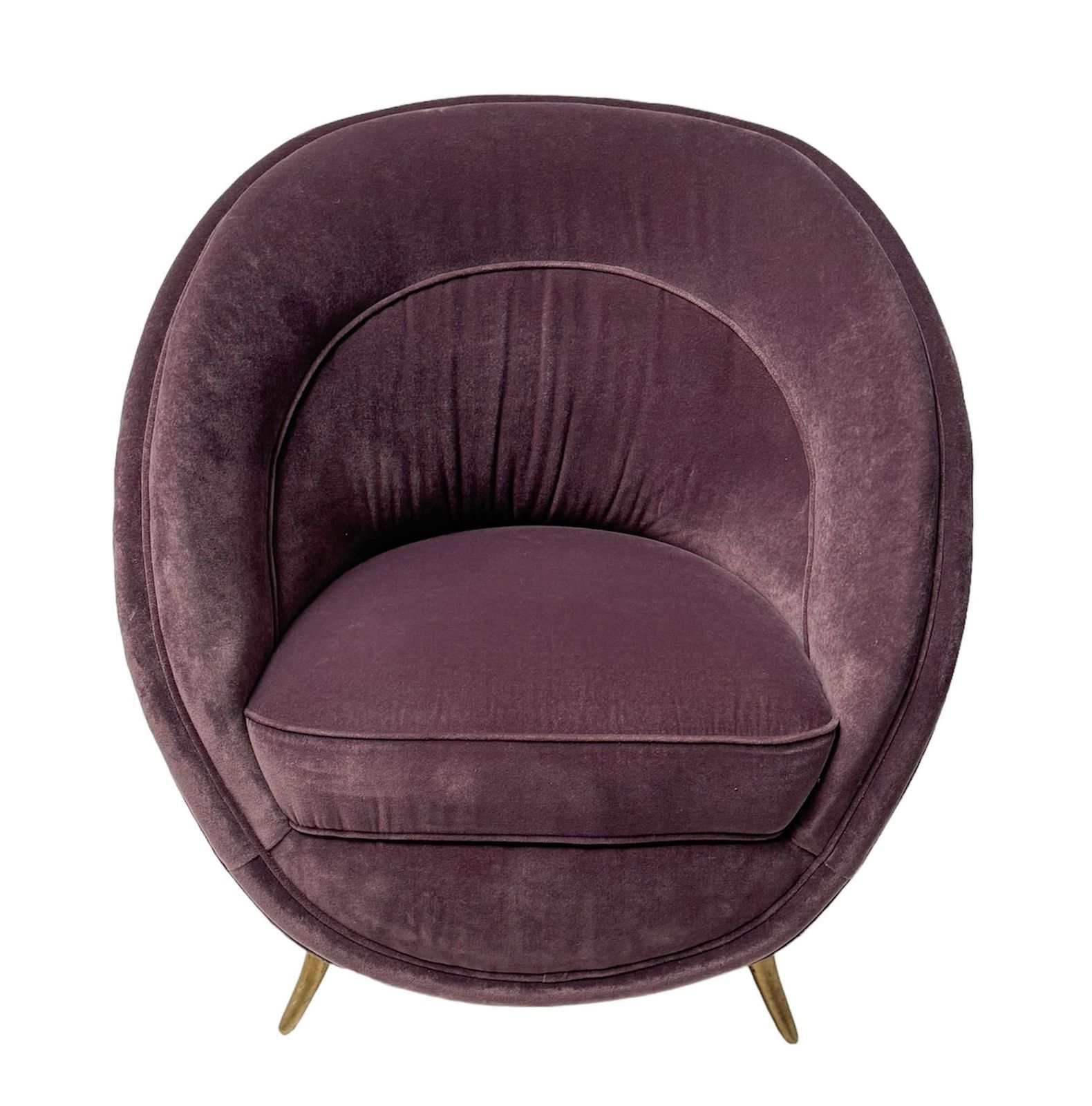 Mid Century Modern Lounge Chair By Guglielmo Veronesi For Isa Bergamo, 1950s photo furniture