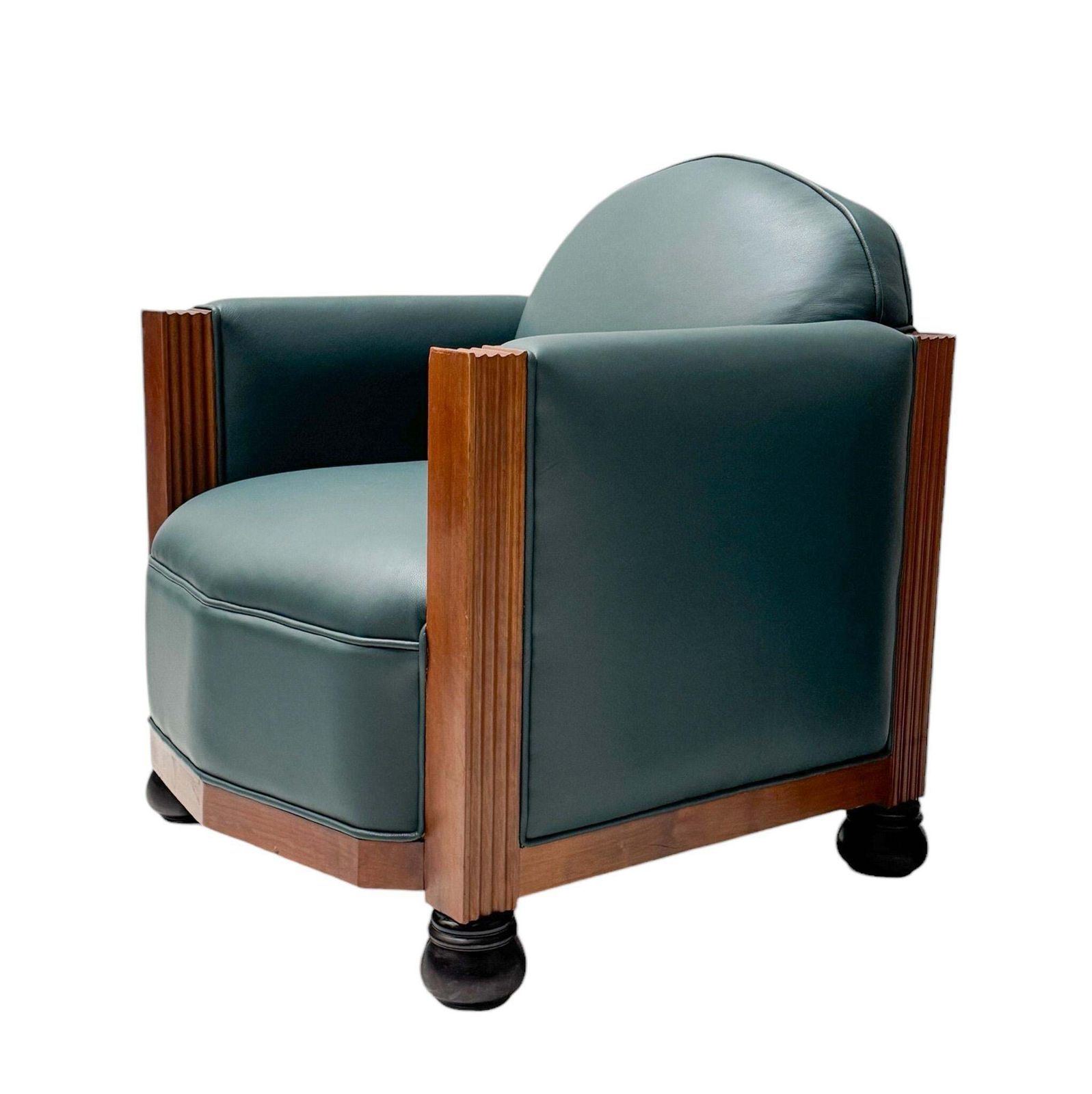Two Art Deco Amsterdamse School Lounge Chairs By Fa. Drilling Amsterdam, 1920s photo buy