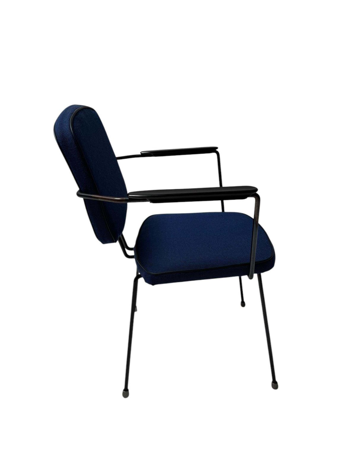Mid Century Modern Minimalist Armchair By Rudolf Wolf For Elsrijk, 1950s photo for sale