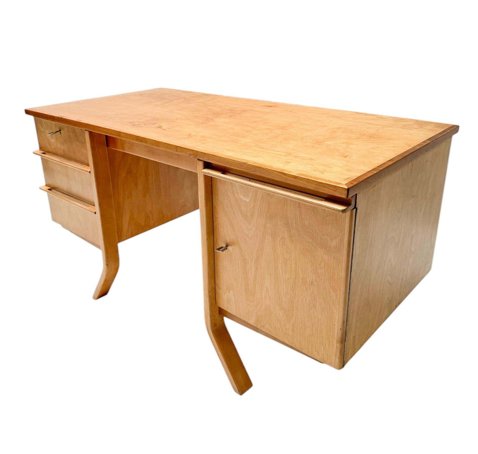 Mid Century Modern Eb04 Desk By Cees Braakman For Pastoe, 1950s photo for sale