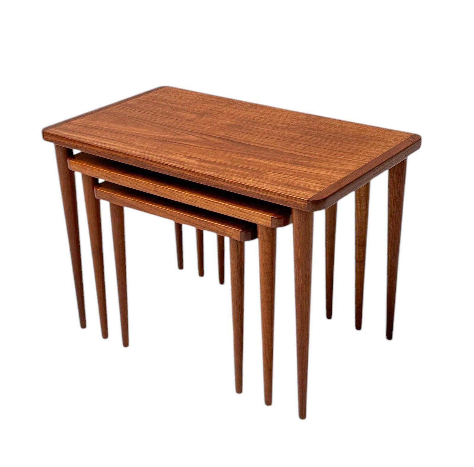 Mid Century Modern Set Of Three Nesting Tables, 1960s photo 986.0
