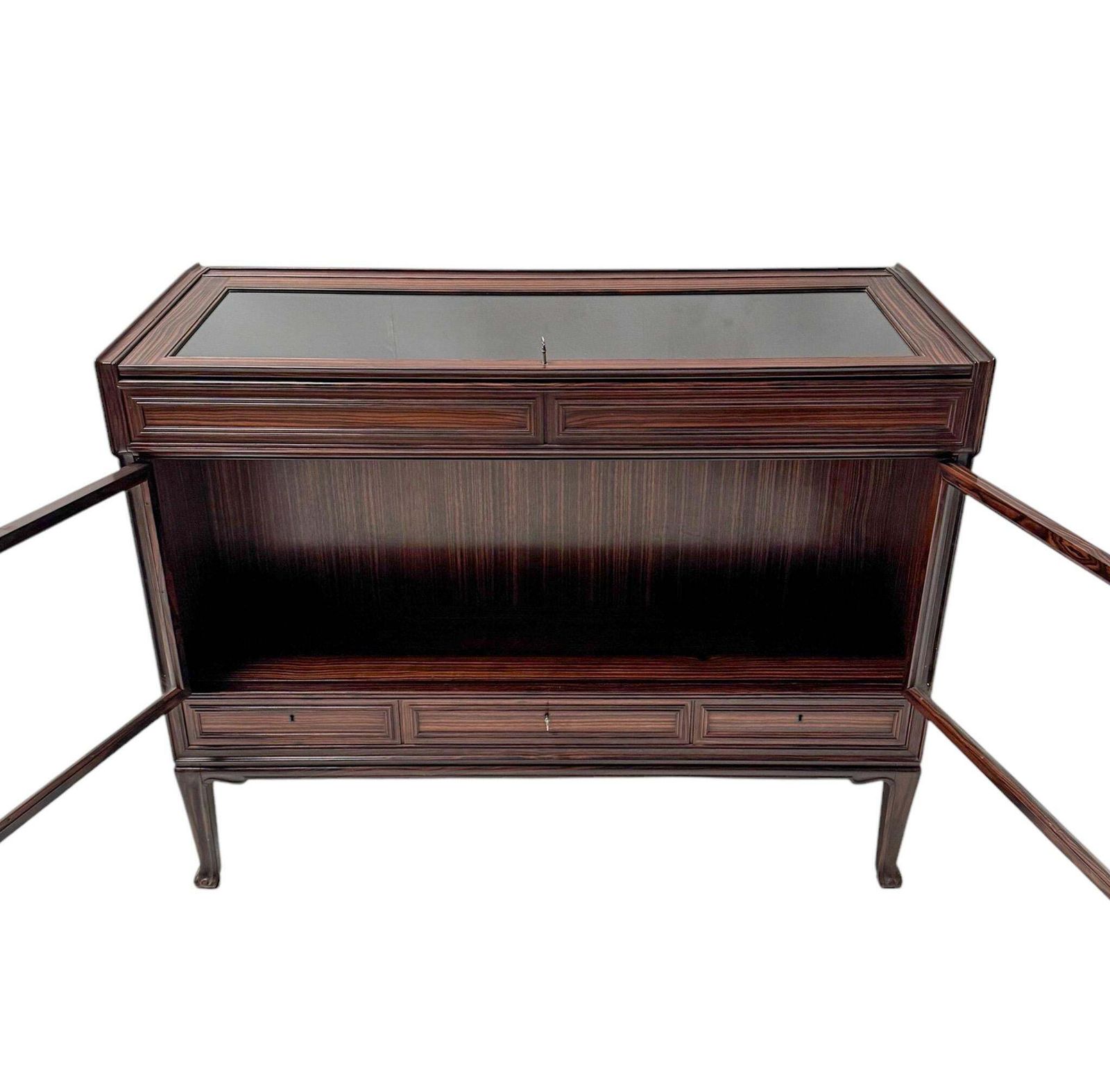 Art Deco Amsterdamse School Vitrine Or Display Cabinet By Napoleon Le Grand photo 6433.0