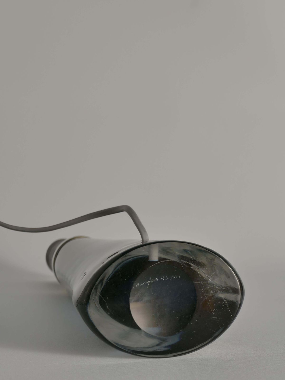 1405.0 Blue Crystal Glass Table Lamp Model Rd 1566 By Carl Fagerlund, Orrefors, 1960s photo
