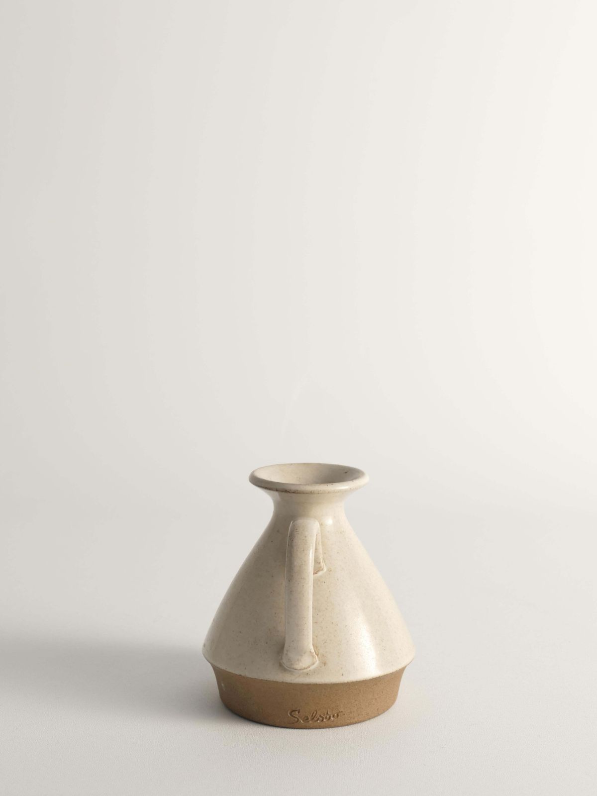 Scandinavian Modern Stoneware Vase By Aage Rasmus Selsbo, Selsbo Keramik, 1960s photo Home Decor