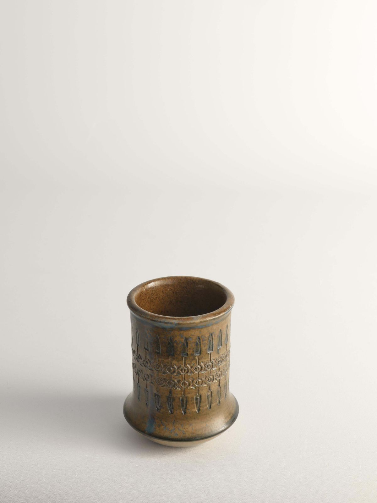 Scandinavian Modern Stoneware Vase By Ulla Winblad For Allingsås Keramik, 1960s photo for sale