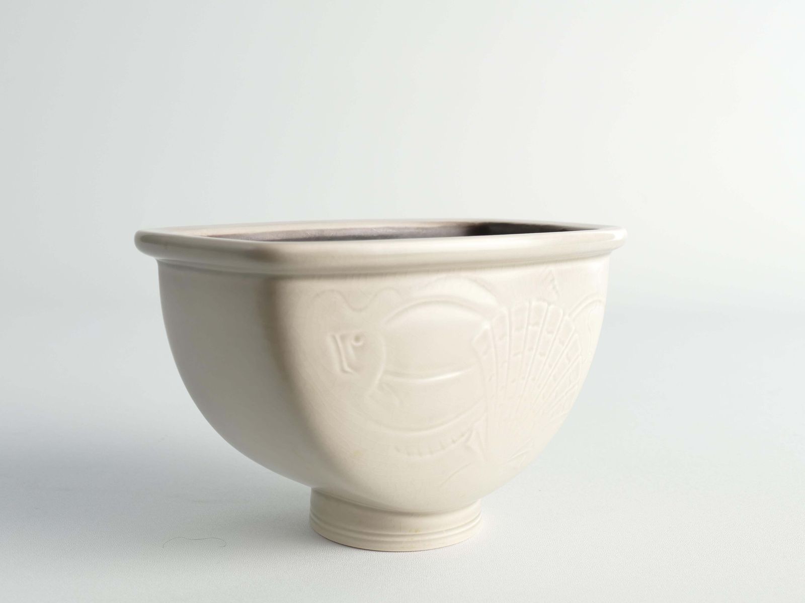 Art Deco Vase With Sea Motif By Nils Thorsson, Aluminia/Royal Copenhagen, 1930s photo buy
