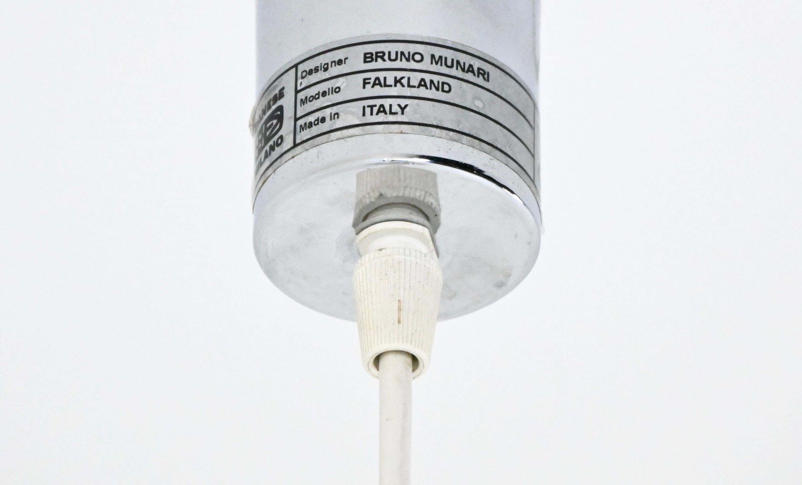 Falkland Pendant Lamp By Bruno Munari For Danese, 1960s photo vintage