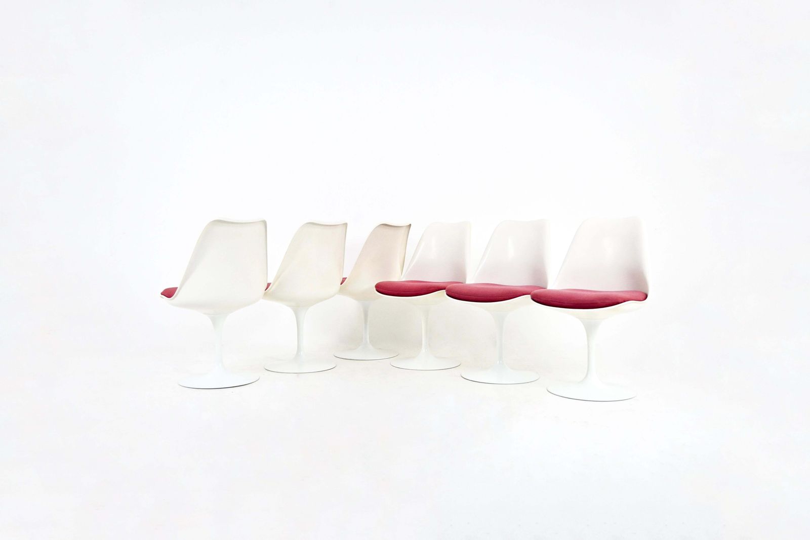 Tulip Dining Chairs By Eero Saarinen For Knoll International, 1970s, Set Of 6 photo furniture