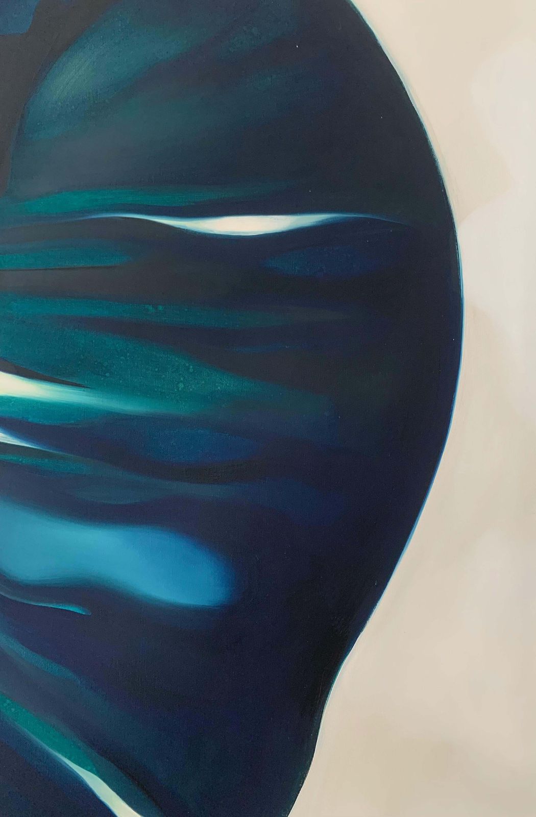 Klaudia Latatransformation 3. Abstract Oil On Canvas Painting, Big Scale, Polish Artist2024 photo for sale