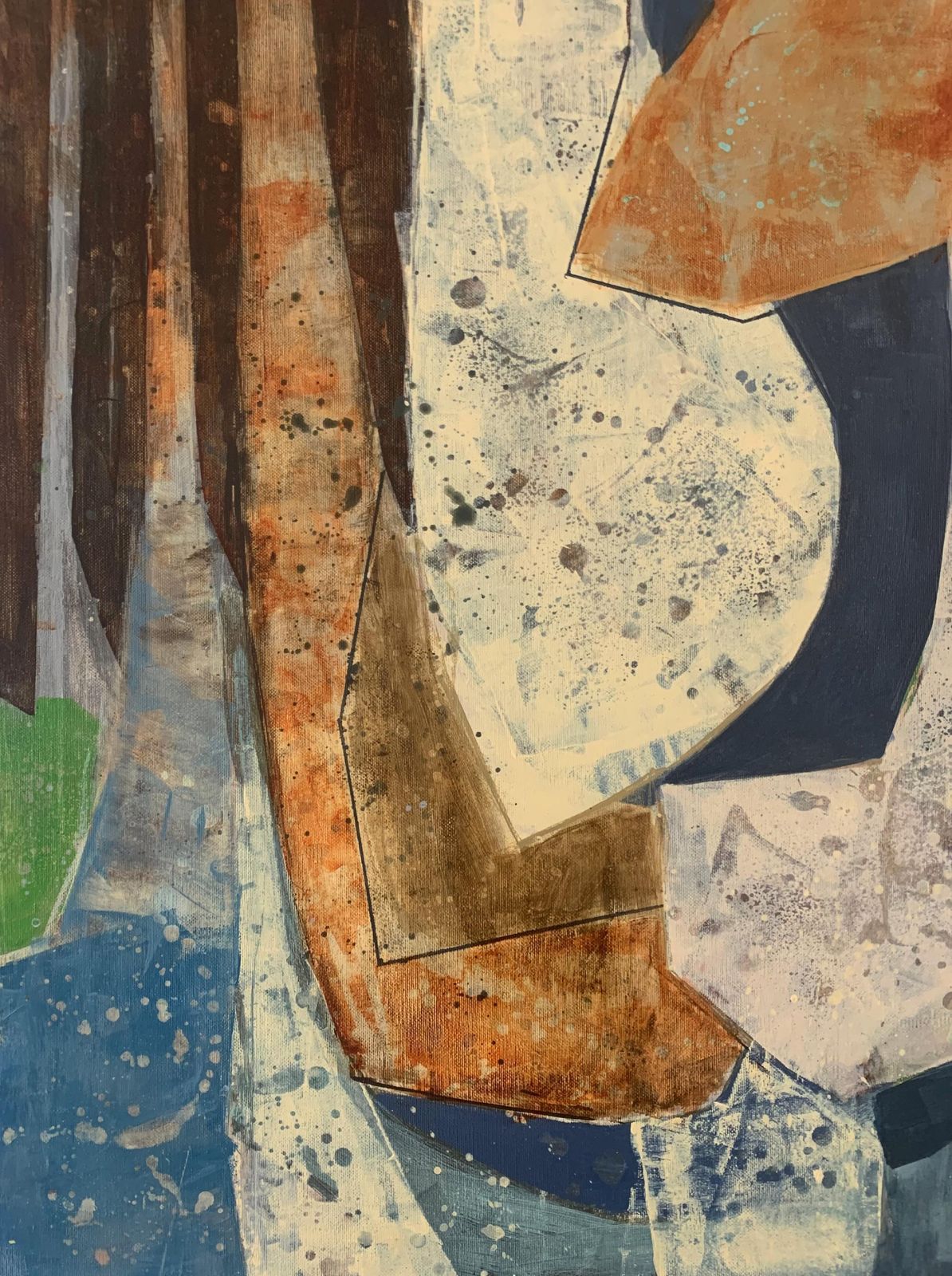 Anna Masiul Gozdeckaplainair In Nowe Kotlice. Contemporary Abstract Painting Acrylic, Polish Art2023 photo 1287.0
