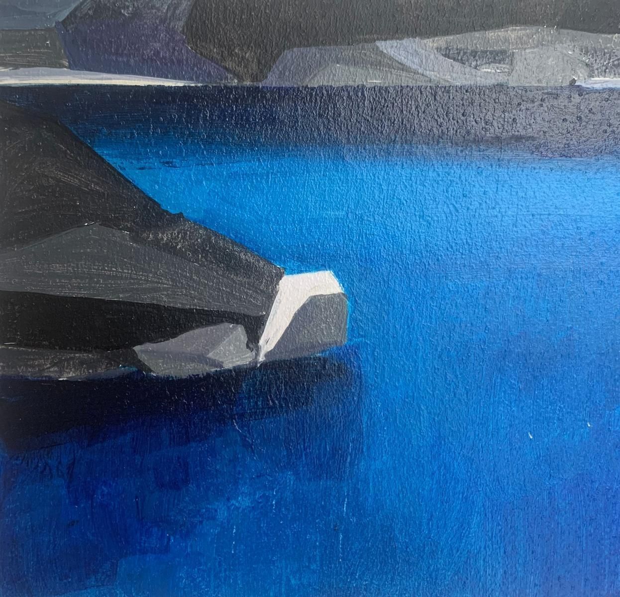 Sergiusz Powałkakurtkowiec. Abstract Landscape, Acrylic Painting, Tatra Mountains, Polish Art2023 photo for sale