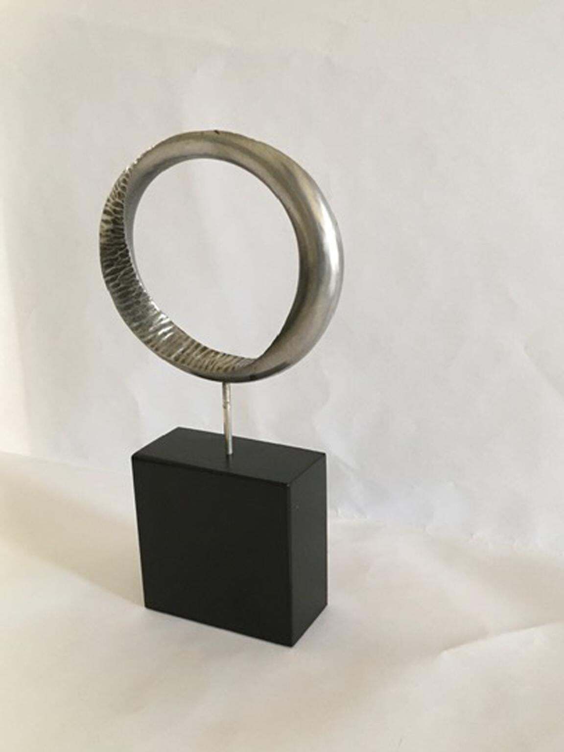 Italy Post Modern  Jiro Sugawara Aluminium Multiple Abstrac Sculpture photo buy