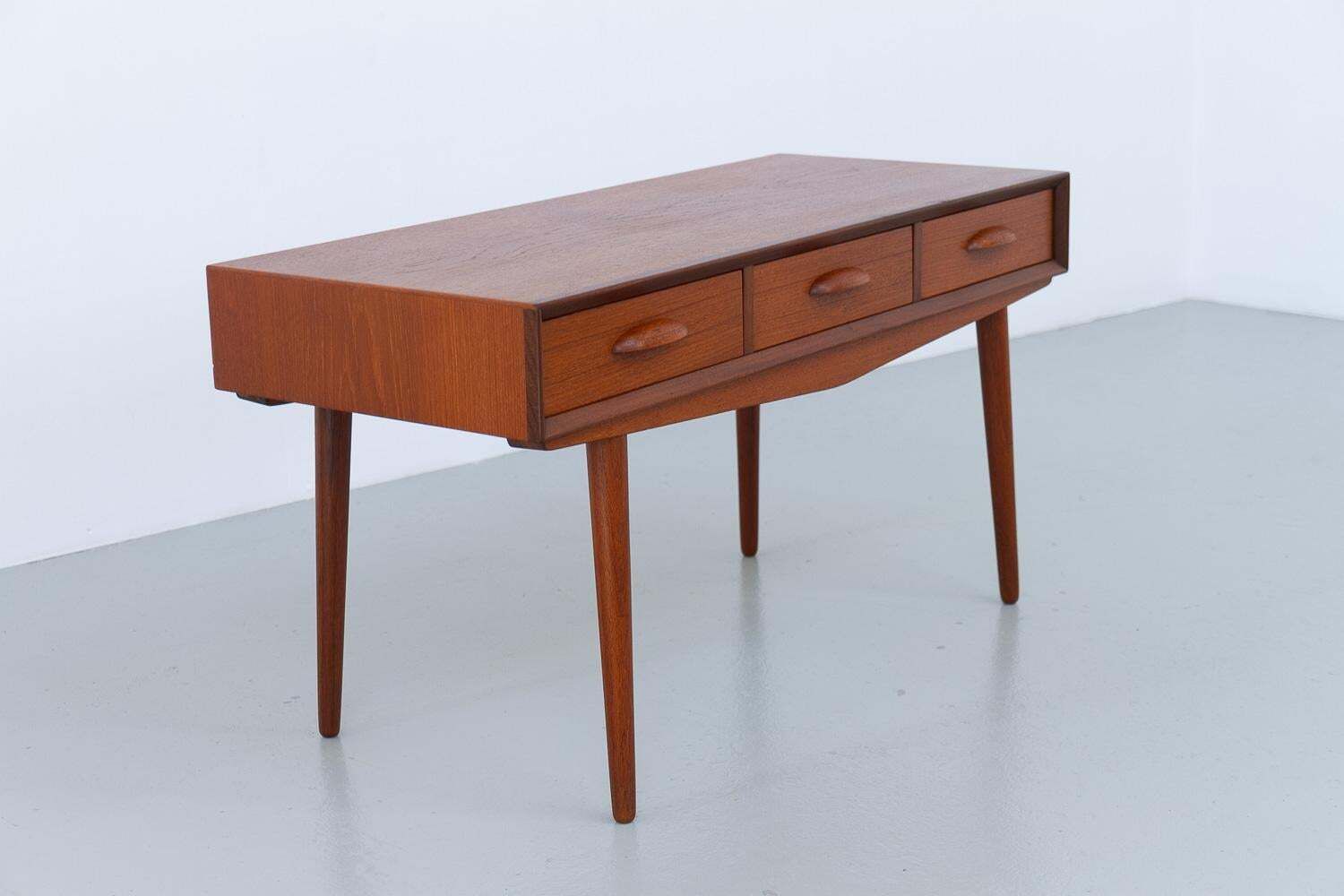 Danish Teak Sideboard With Three Drawers, 1960s. photo furniture