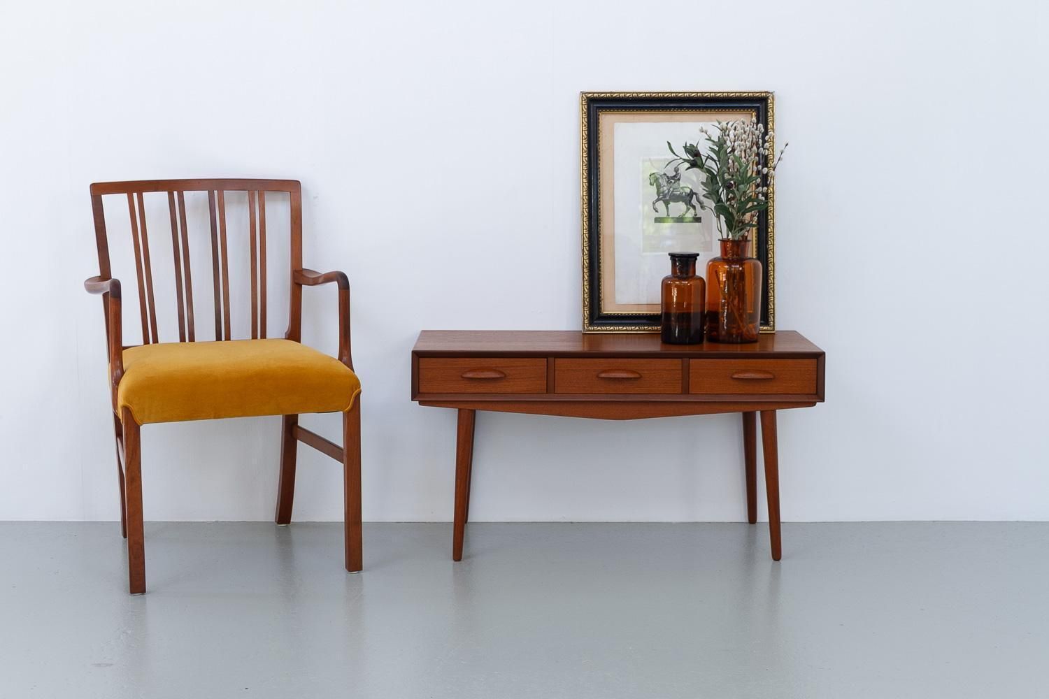 photo buy Danish Teak Sideboard With Three Drawers, 1960s.