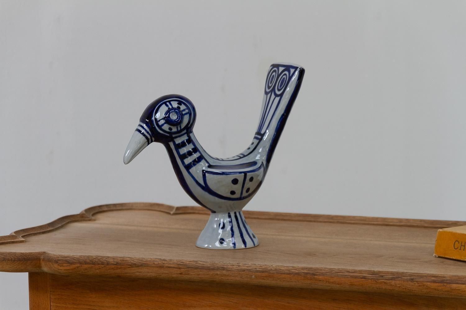 Art Søholm Ceramic Bird By Gerd Hiorth Petersen, 1960s. photo