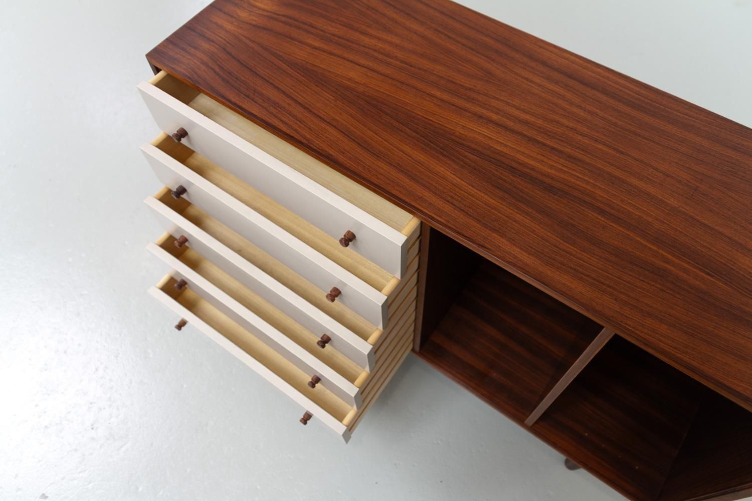 photo furniture Danish Rosewood Sideboard With Drawers By Hg Furniture, 1960s.