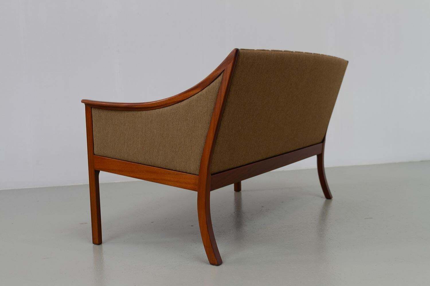 Danish 2 Seater Sofa By Ole Wanscher For Pj Møbler, 1960s. photo vintage