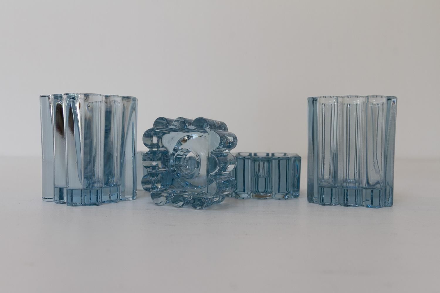 Danish Arcade Glass By Christel Holmgren Exner For Holmegaard, 1960s. Set Of 5. photo furniture