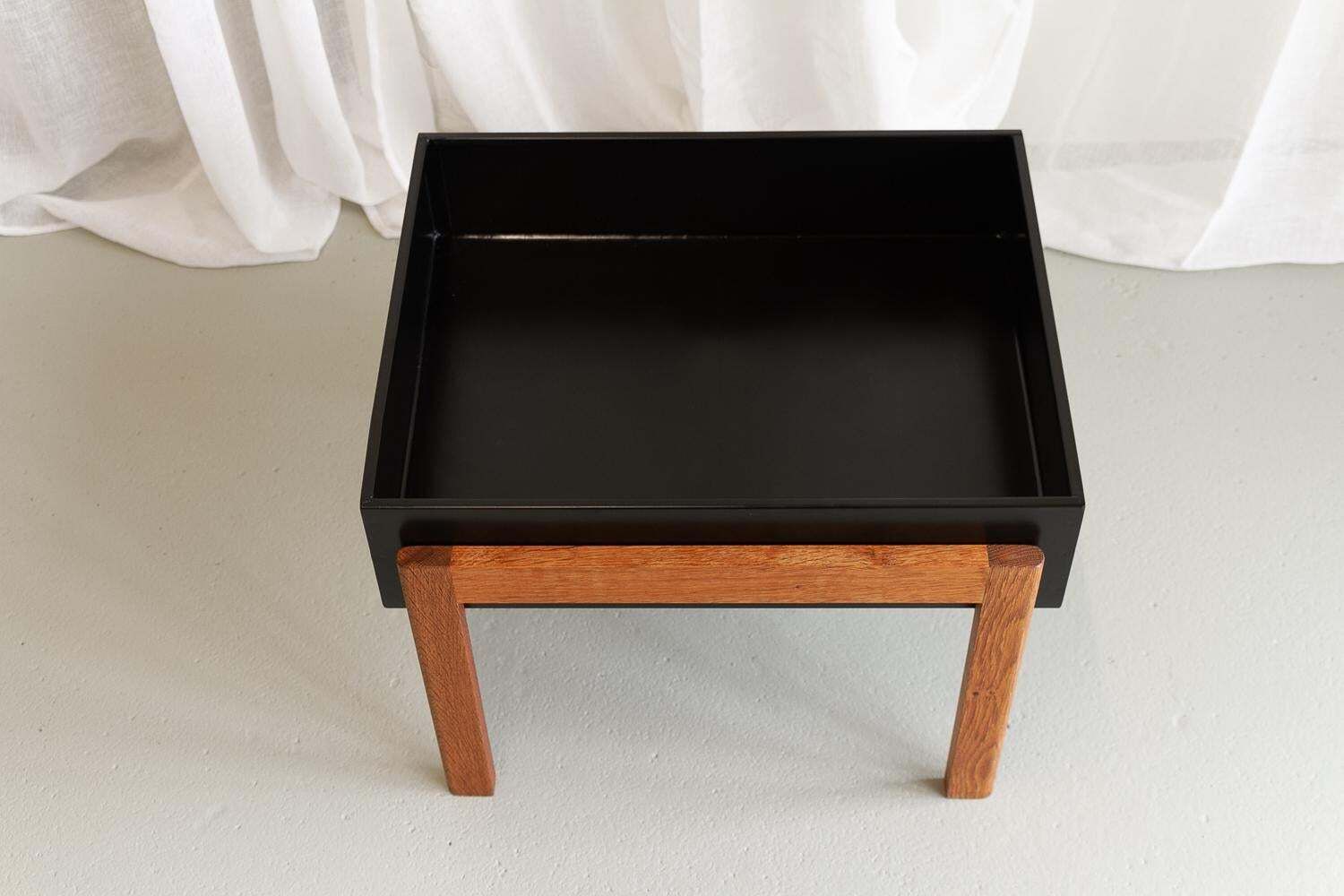 photo for sale Danish Modern Oak Planter, 1960s.
