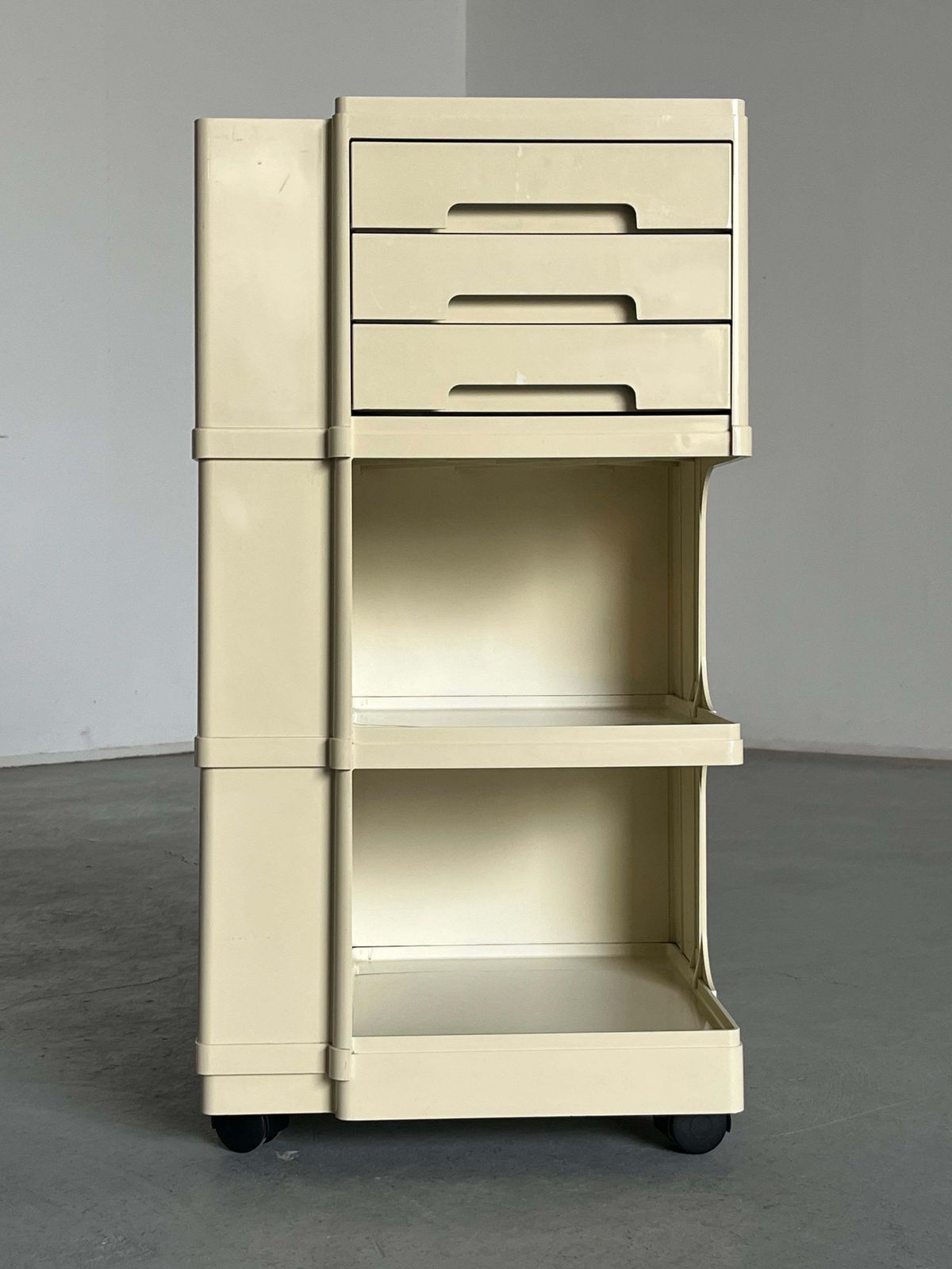 Rolling Artist Mid Century Trolley By Giovanni Pelis For Stile Neolt, 60s Italy photo Furniture
