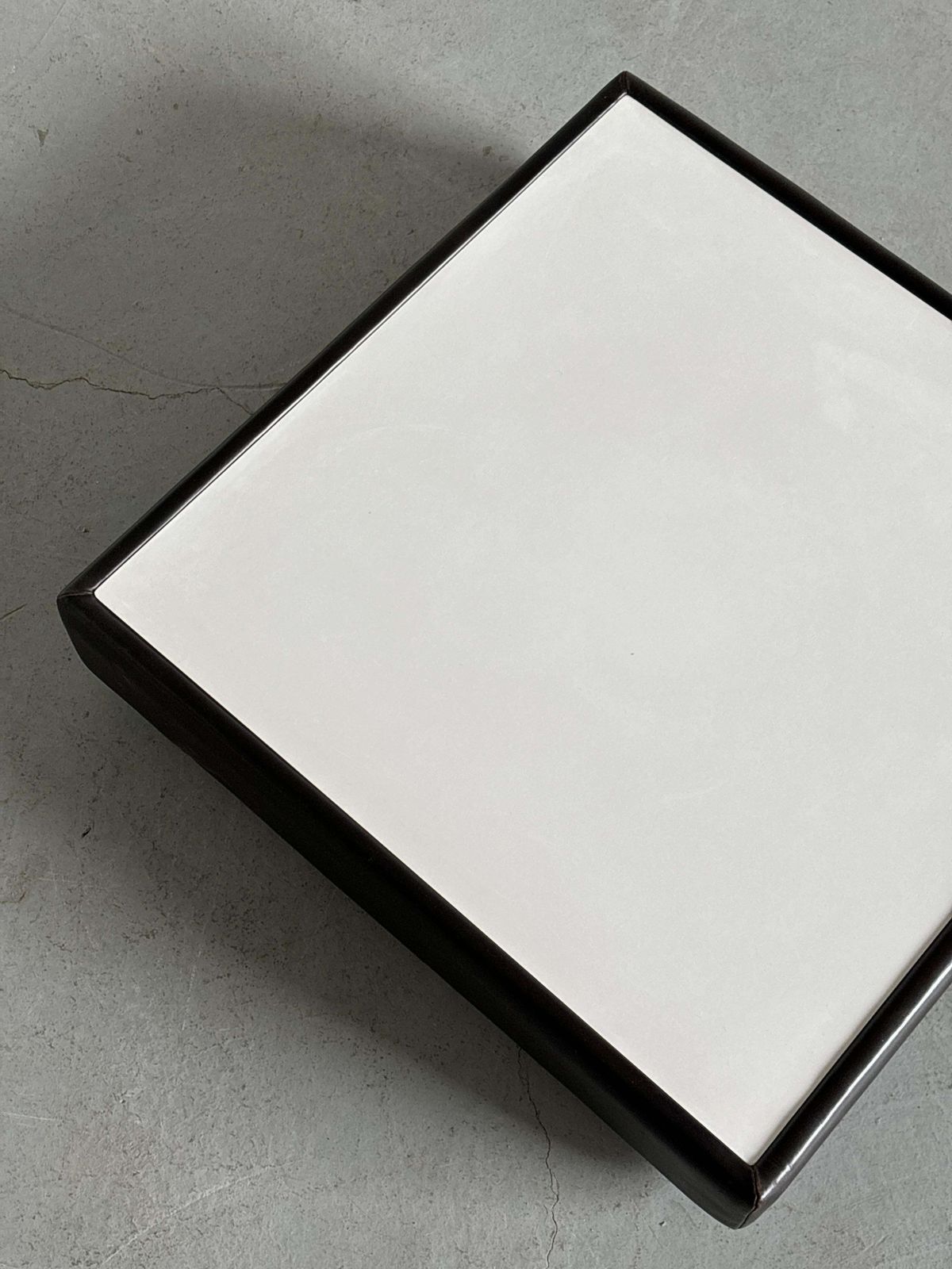 De Sede Ds15 Elegant Leather Coffee Table, 1970s Switzerland photo Furniture