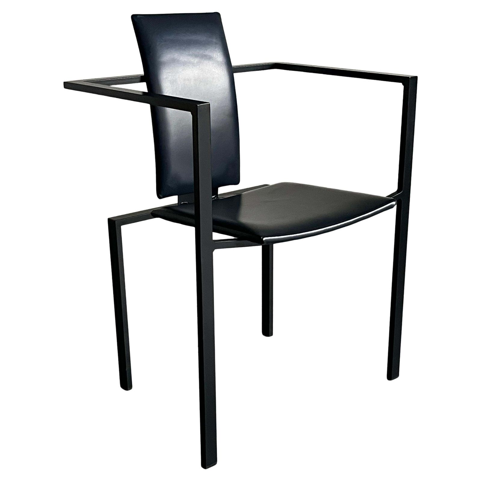 Memphis Design Postmodern Geometrical Chair By Karl Friedrich Förster, 1980s
