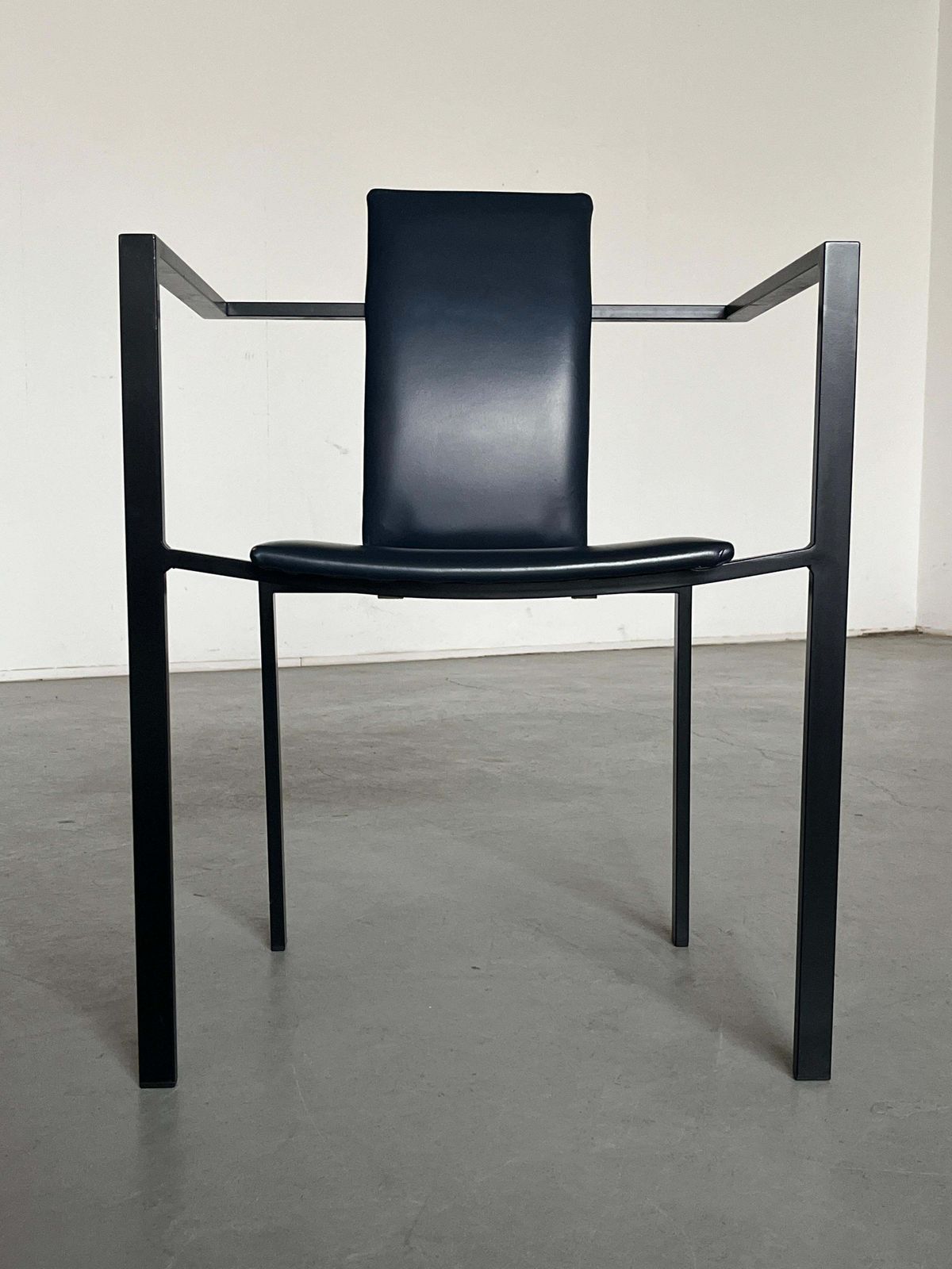 Memphis Design Postmodern Geometrical Chair By Karl Friedrich Förster, 1980s photo Furniture