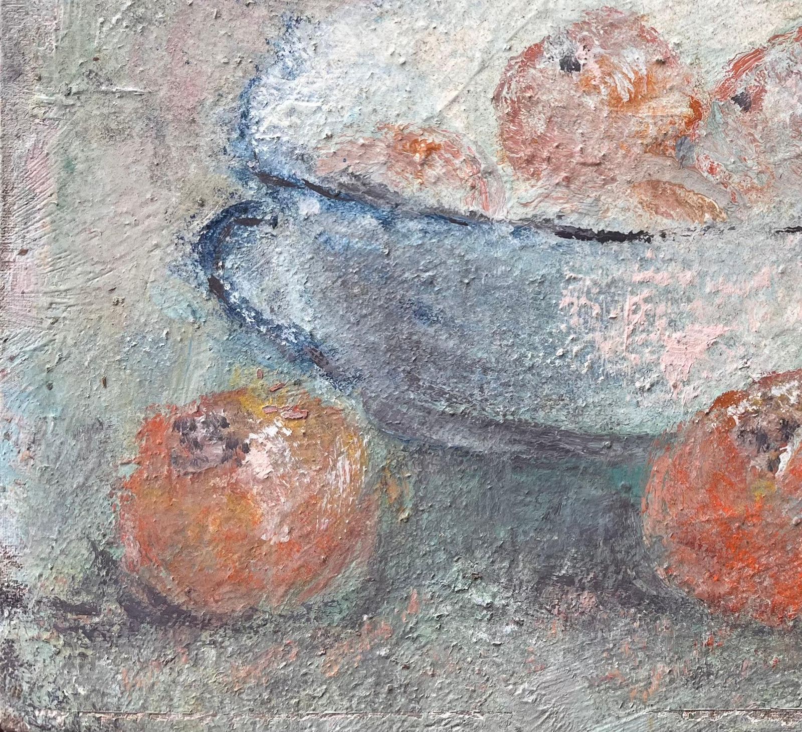 Fanch Lelimpressionist Still Life With Apples In Bowl Jacques Cartier Basin Saint Malo photo Art