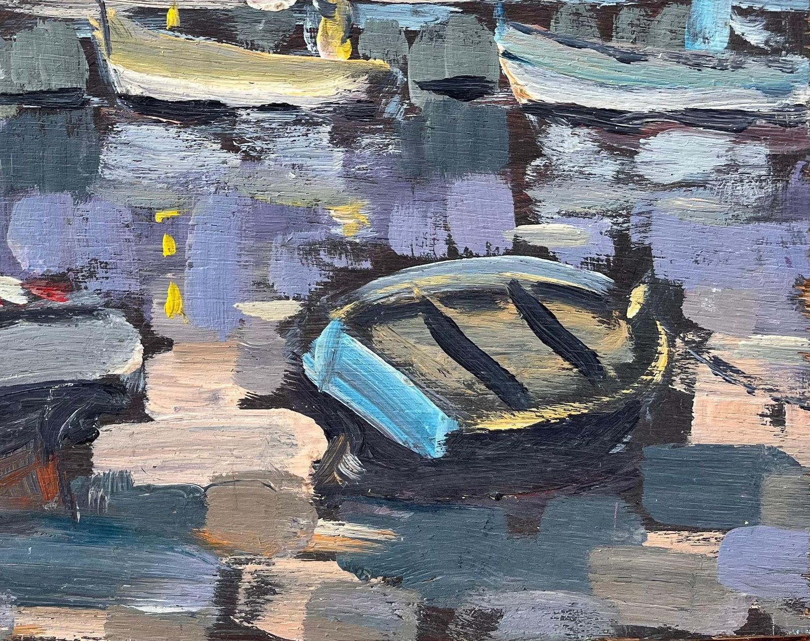 Fanch Lelle Port De Lannion Fishing Boats Moored In Brittany Harbour Fanch Lel 20002000 photo Art