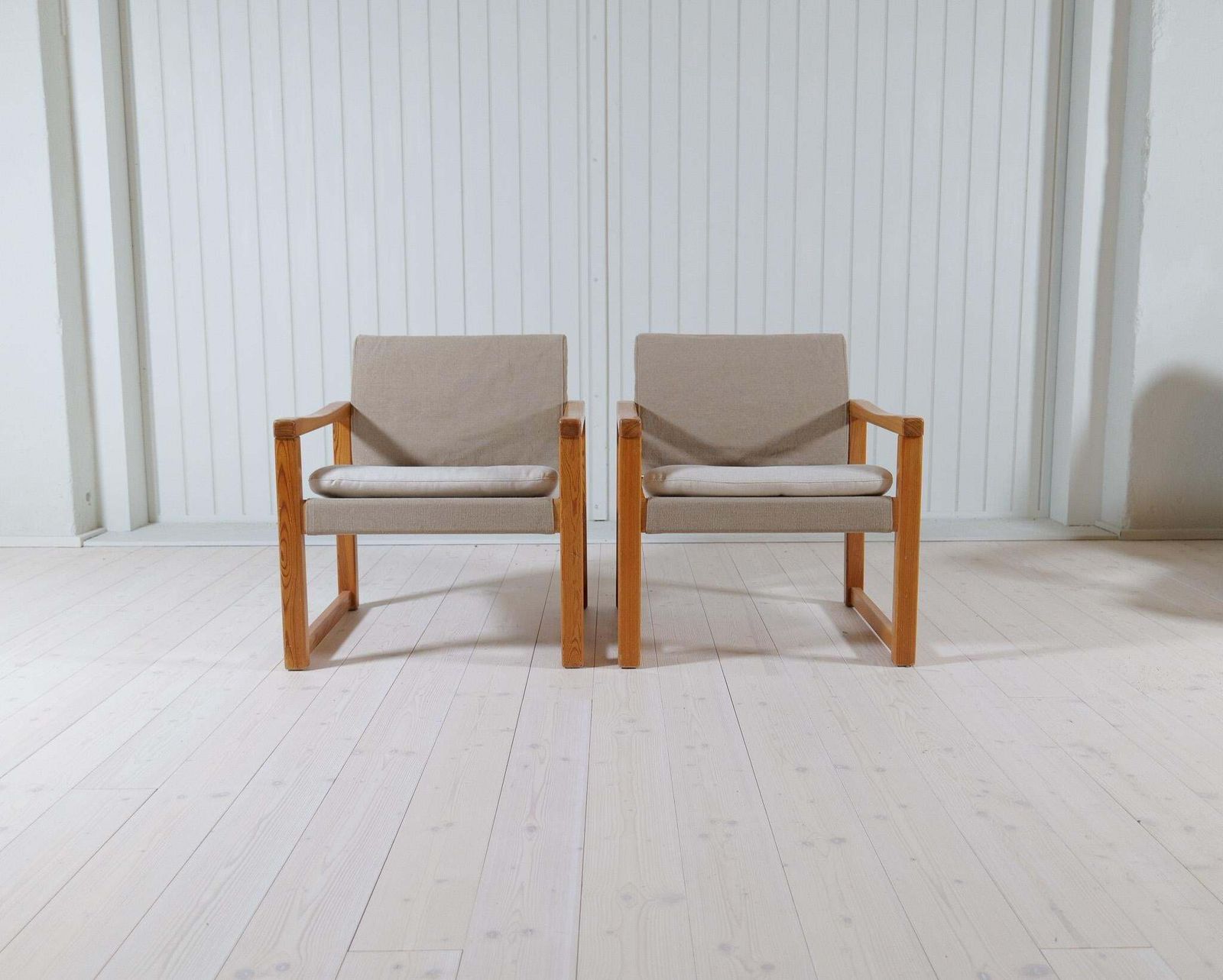 photo furniture Midcentury Modern Karin Mobring Armchairs Model Diana By Ikea In Sweden, 1970s