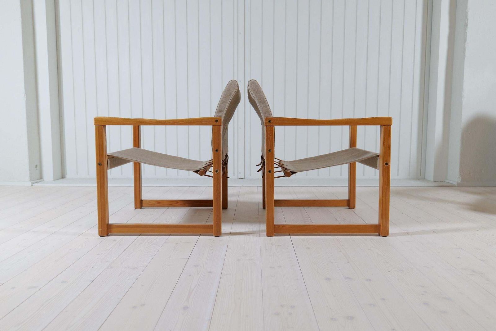 2573.0 Midcentury Modern Karin Mobring Armchairs Model Diana By Ikea In Sweden, 1970s photo