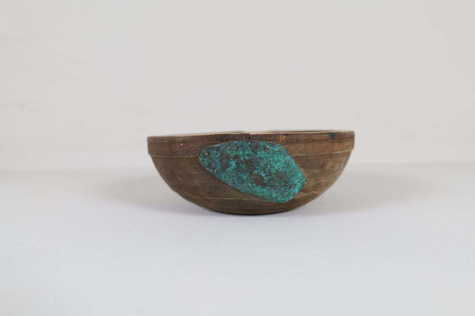 photo for sale Set Of Three Swedish Folk Art, Unique 19th Century Farmers Bowls