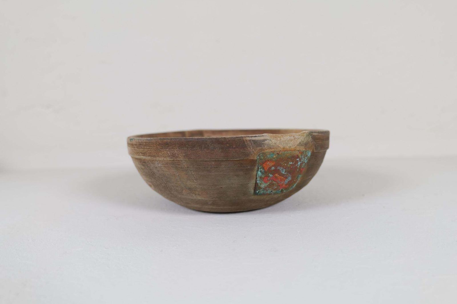 2101.0 Set Of Three Swedish Folk Art, Unique 19th Century Farmers Bowls photo