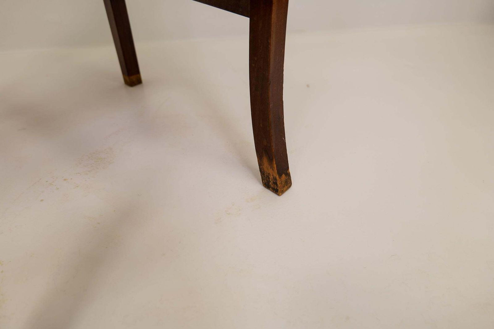 Furniture Midcentury Armchair Ole Wanscher For Fritz Hansen, Stained Beech And Leather photo