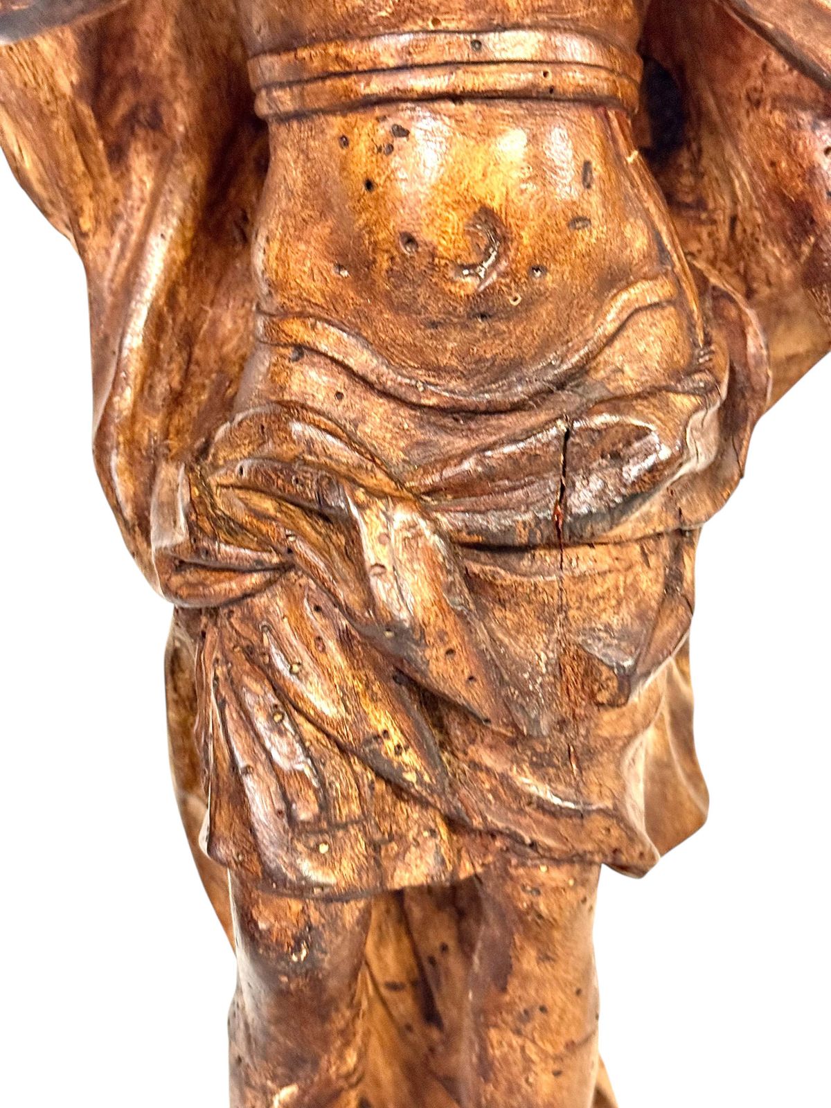 photo for sale Rare 18th Century Limewood Sculpture Of A Royal Figure, Probably Roi Louis XV