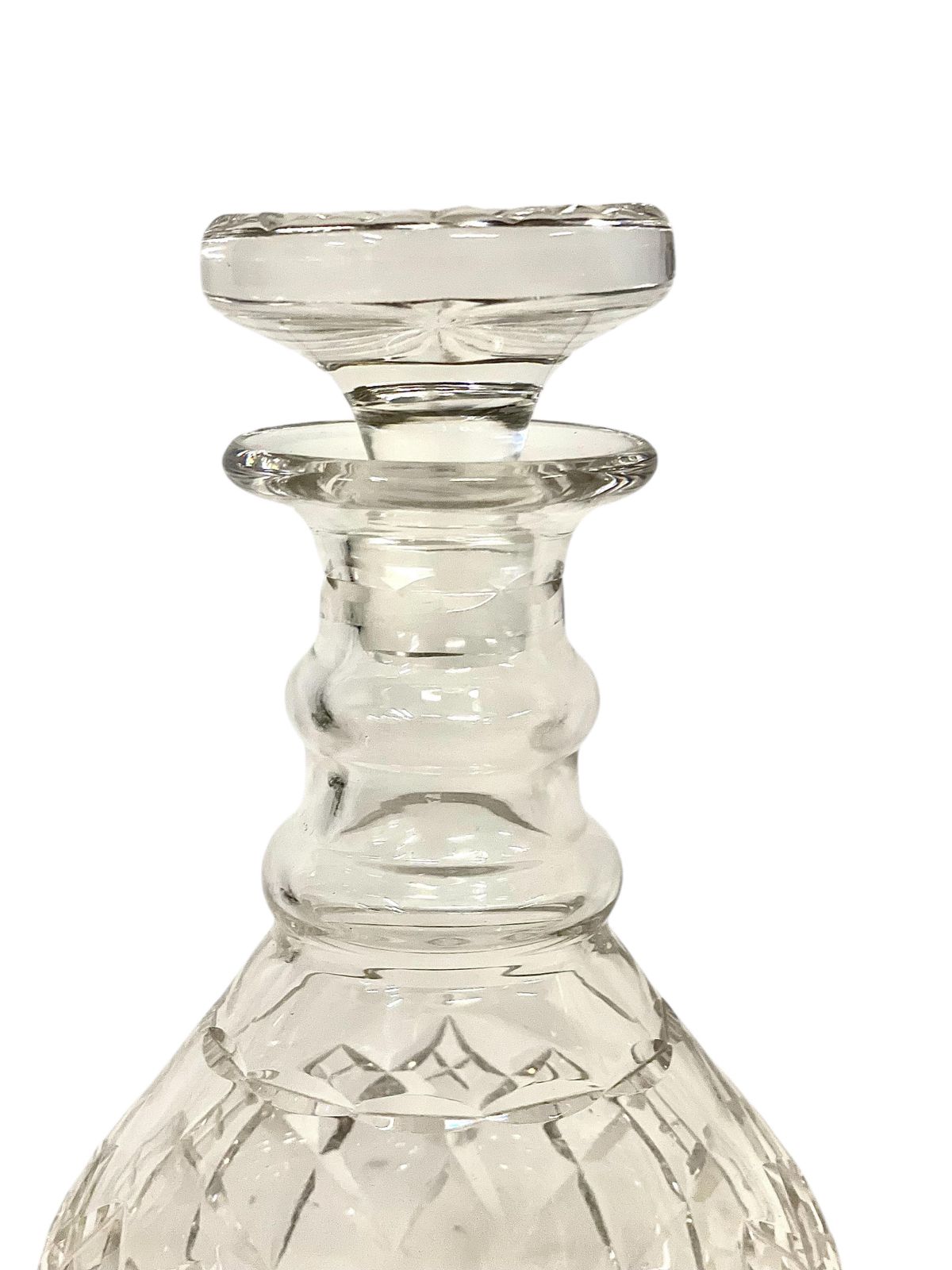 20th Century Saint Louis Style Crystal Decanter photo for sale