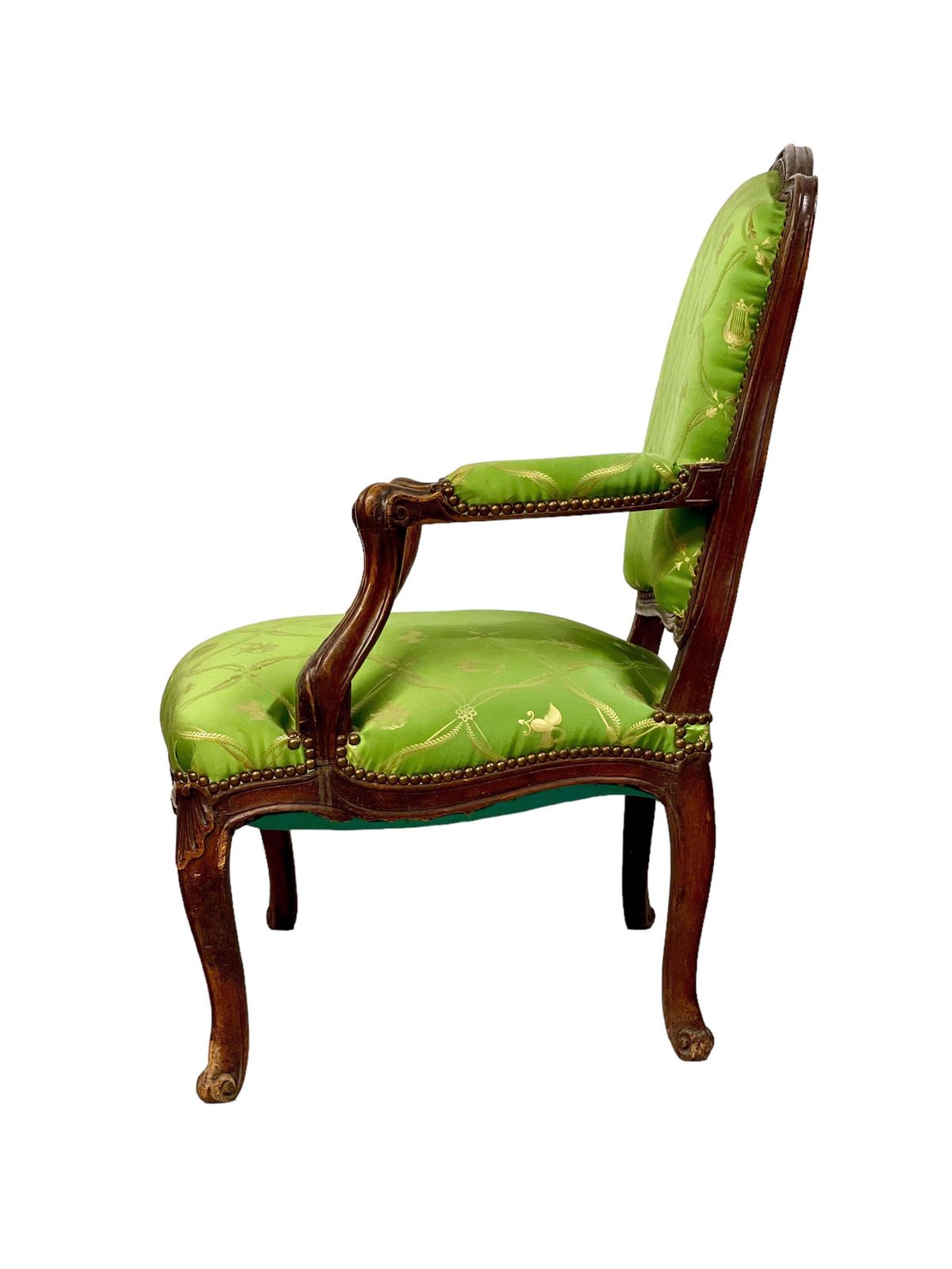 Furniture 18th Century Louis XV Epoque Fauteuil à La Reine photo