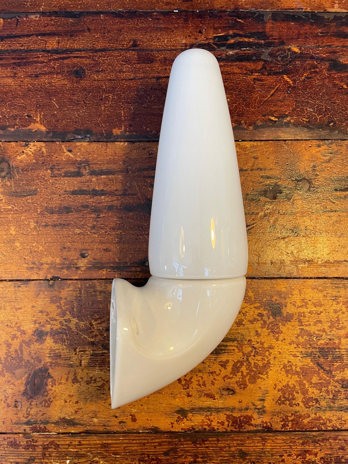 photo buy Vintage Ifö Of Sweden Ceramic Bathroom Lamps With Opaline Shades From The 1960s