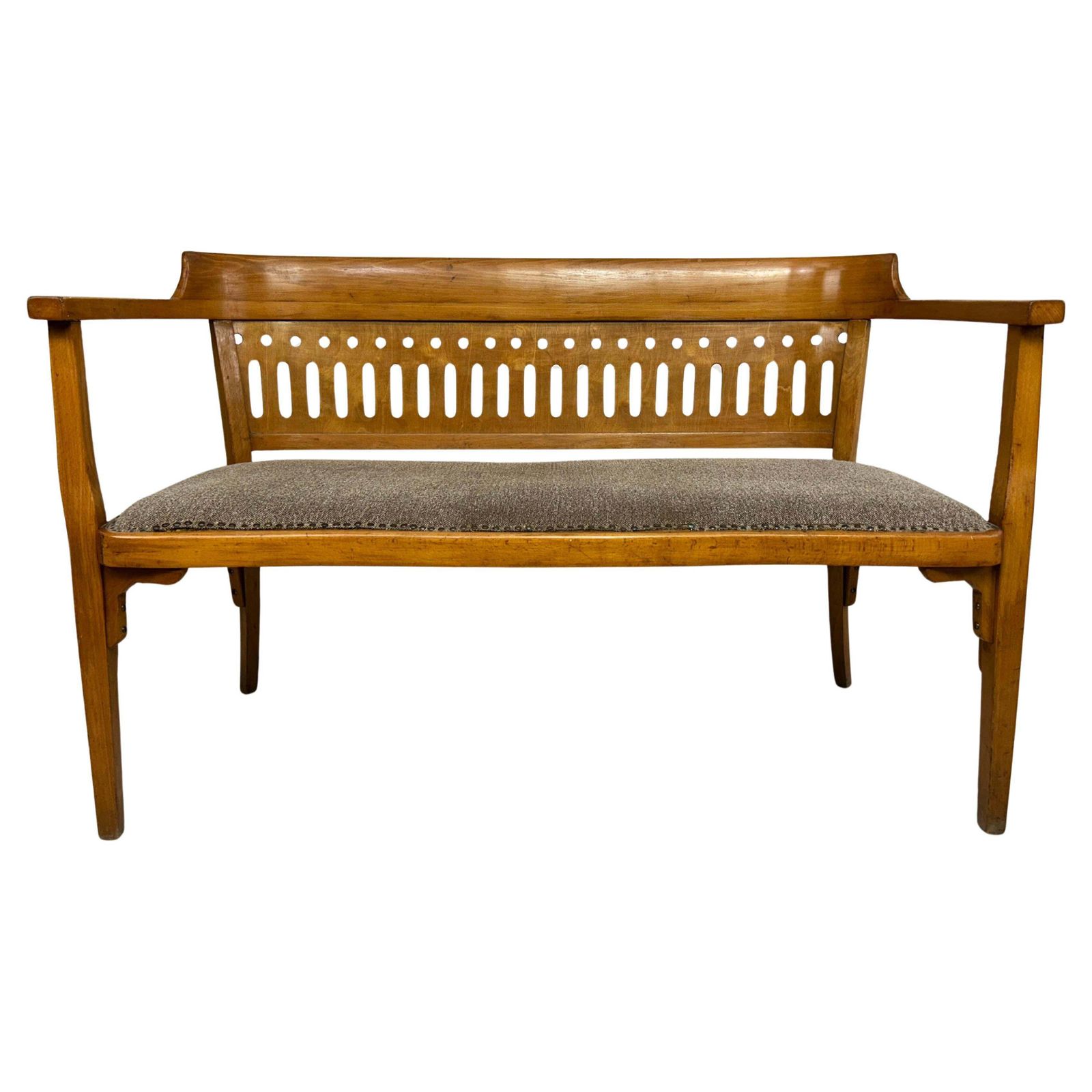 Vienna Secession Bench/Sofa By Otto Wagner Executed By Pancota Vienna