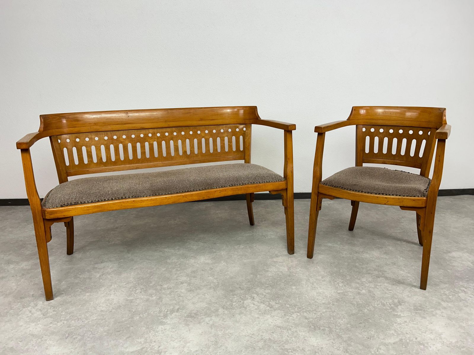 Vienna Secession Armchair By Otto Wagner Executed By Pancota Vienna photo furniture