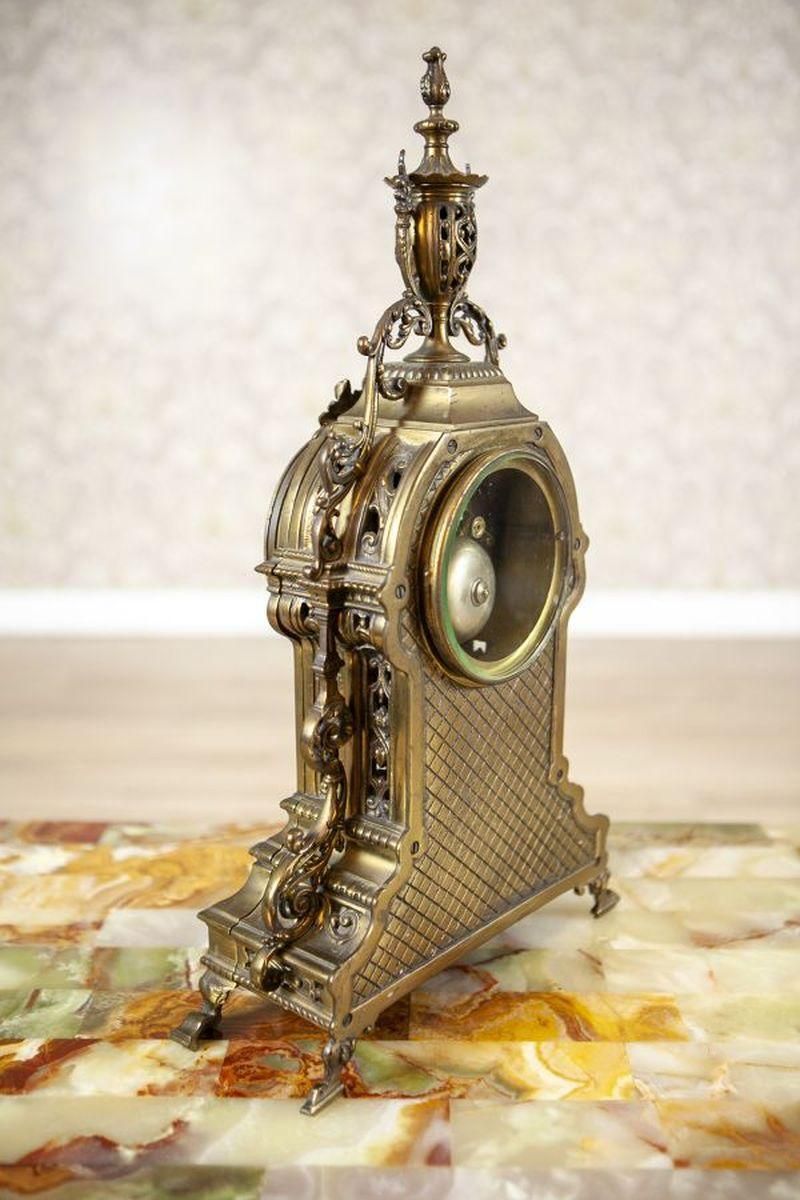 Unique French Style Mantel Clock With Candelabras, Early 20th Century photo 3002.0
