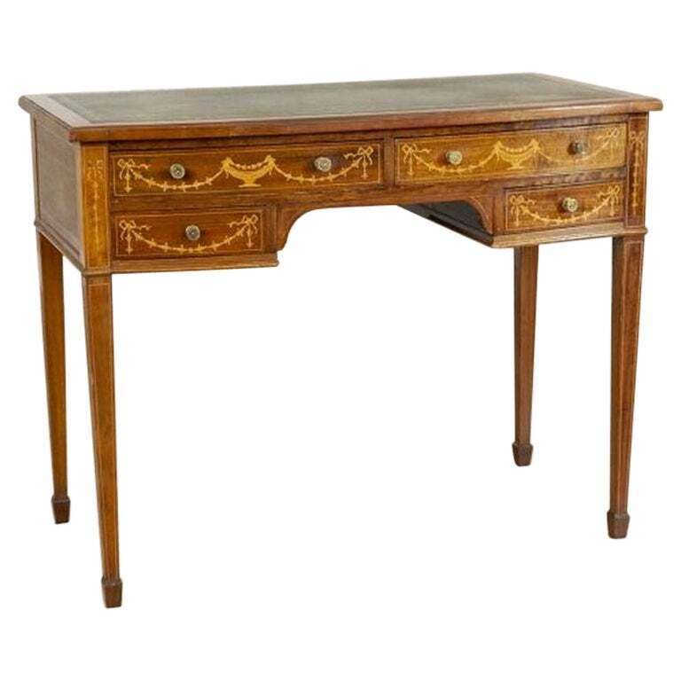 Rosewood Ladies' Desk By S.& H. Jewell From The Late 19th Century