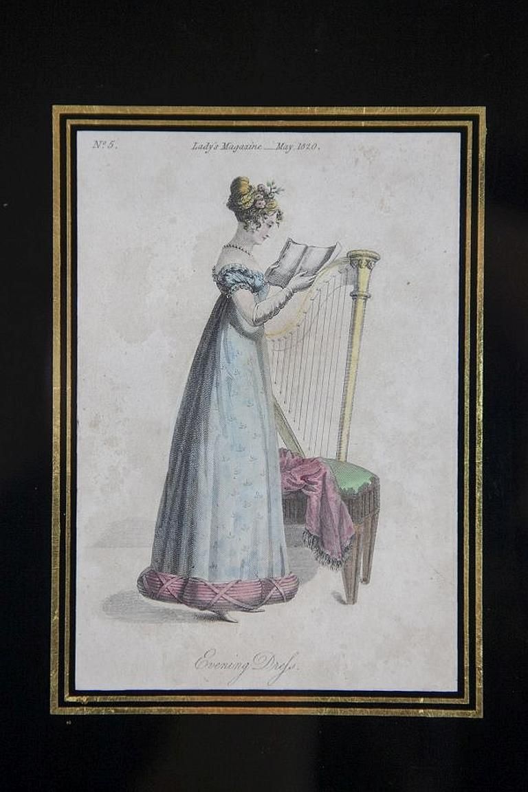 Pair Of Prints From The Early 20th Century Depicting Woman photo buy