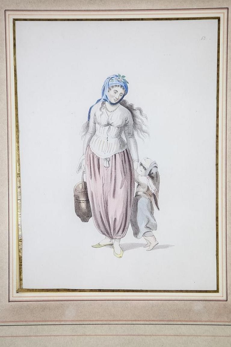 Pair Of Prints From The Early 20th Century Depicting Women photo vinterior